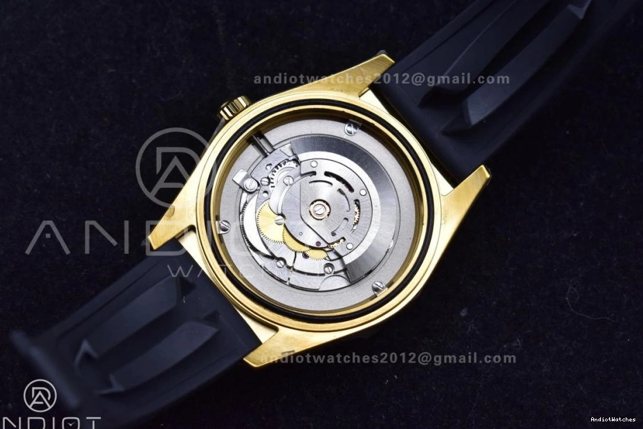 1100 1:1 YG Functional Best on A23J Strap 336238 Oysterflex White (Gain Sky-Dweller ZF Edition Dial Weight) 0106